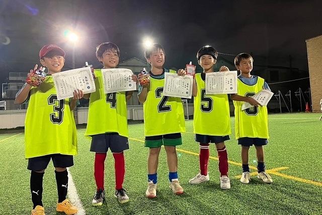 サッカーの試合